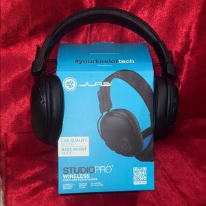 JLab Studio Pro Wireless Over-Ear Headphones - Black